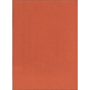 Filc 30,5 x 22,9 cm, tl. 1 mm - oranžová koření