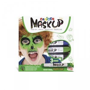 Barvy na obličej Carioca Mask Up, téma příšery