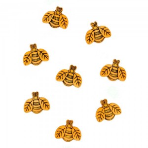 Dekorační knoflíky - Large Bees