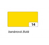 Barevný papír A4, 130 g/m2 - banánová
