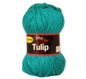 Vlna Tulip - petrolejová