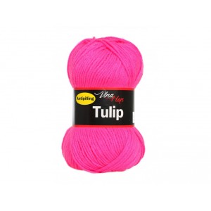 Vlna Tulip - růžová jasná