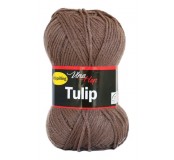Vlna Tulip - hnědá