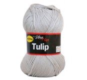 Vlna Tulip - šedá
