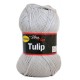 Vlna Tulip - šedá