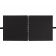 Scrapbookový blok 30,5x30,5 cm, černý