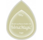 Razítkovací polštářek s křídovou barvou VersaMagic - Sage