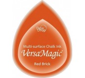 Razítkovací polštářek s křídovou barvou VersaMagic - Red Brick