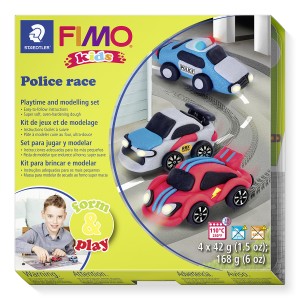 Sada Fimo kids Form & Play - Policejní auto
