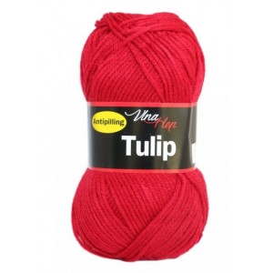 Vlna Tulip - karmínová červená