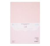 Barevný karton A4, 220g/m2 - pastelová růžová