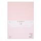 Barevný karton A4, 220g/m2 - pastelová růžová