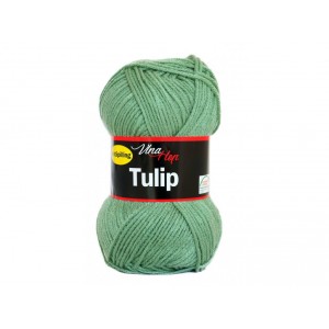 Vlna Tulip - zelená lesní