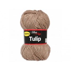 Vlna Tulip - světle hnědá