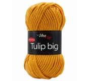 Vlna Tulip big - hořčicová