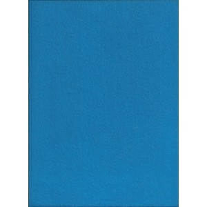Filc 30,5 x 22,9 cm, tl. 1 mm - modrý