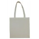 Bavlněná plátěná taška, 38x42 cm, světle šedá