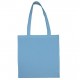 Bavlněná plátěná taška, 38x42 cm, nebesky modrá