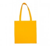 Bavlněná plátěná taška, 38x42 cm, slun. žlutá