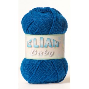 Příze Elian Baby - tm. modrá