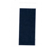 Samolepicí flok, 10 x 22,5 cm, tmavě modrý