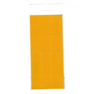 Samolepicí flok, 10 x 22,5 cm, žlutý